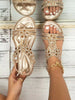 Women Metallic Rhinestone Decor Slingback Sandals, Fashionable Outdoor Ankle Strap Sandals Valentines