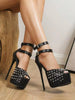 Lemon Decorated Peep Toe Platform Stiletto Women's Fashion Show Sandals,Sexy,Party