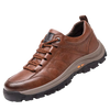 Large Men's Retro Style Comfortable, Wear-Resistant, Anti Slip Riding Boots, Outdoor Hiking Shoes