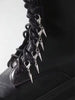 ROMWE 5pcs Gothic Retro Rivet Shoe Decorations, Suitable For Boots, Halloween