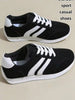 New Casual Shoes For Women Suitable For All Seasons, Easy-To-Clean Round-Toe Low-Top Comfortable Sneakers, Color-Block Sports Casual Shoes, Retro-Styl